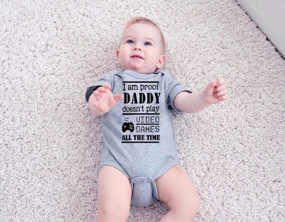 Neutral Baby Girls Boys Cotton Romper Cute Saying Newborn Clothes 0-12 Months…