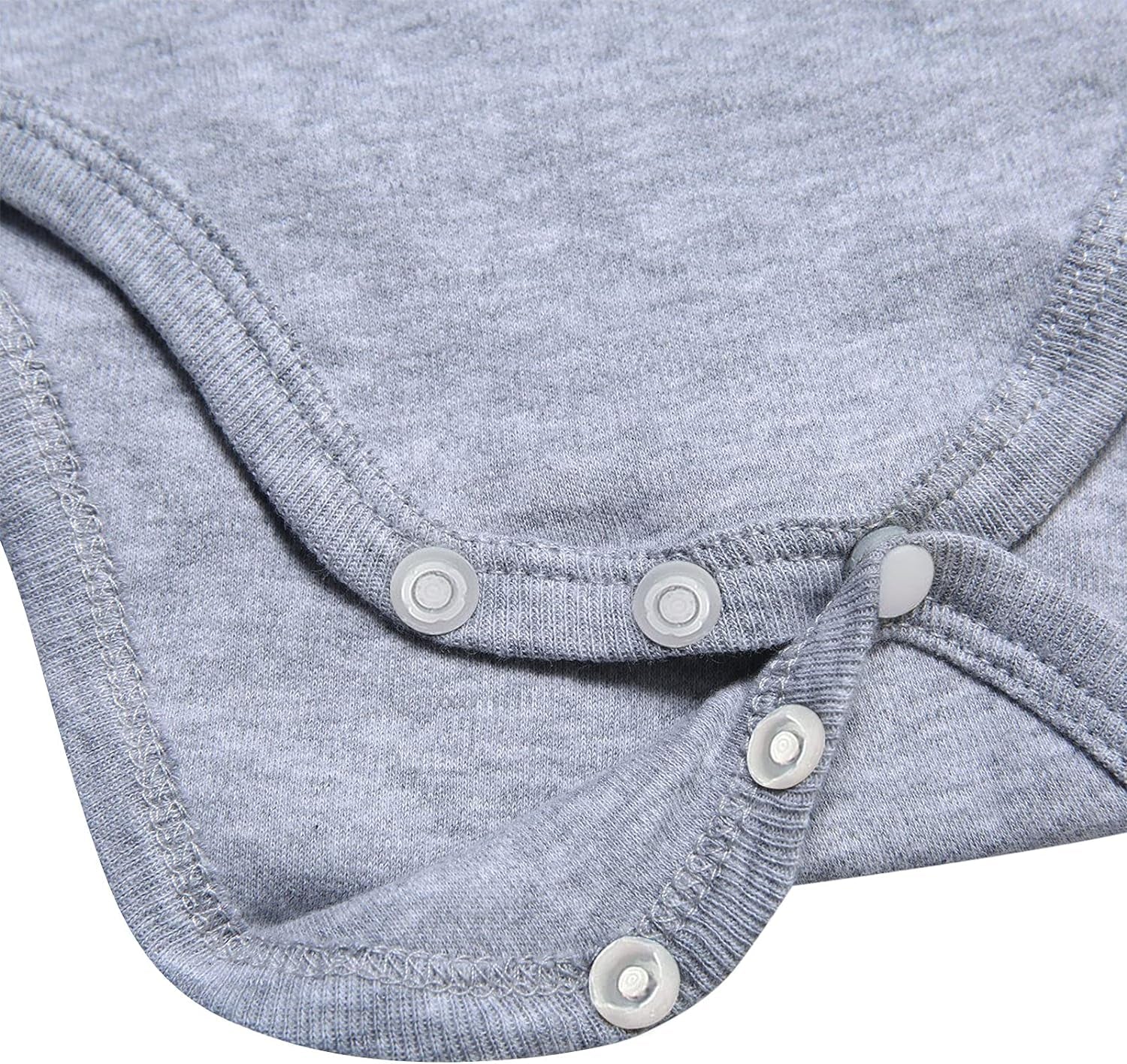 Neutral Baby Girls Boys Cotton Romper Cute Saying Newborn Clothes 0-12 Months…